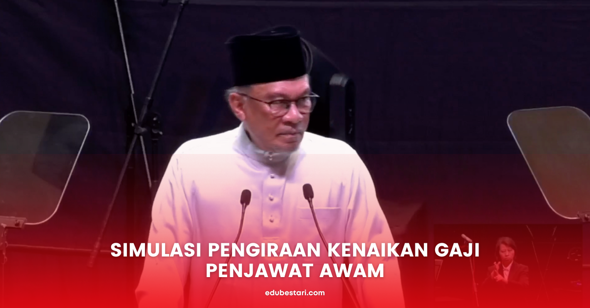 Simulasi Pengiraan Kenaikan Gaji Penjawat Awam