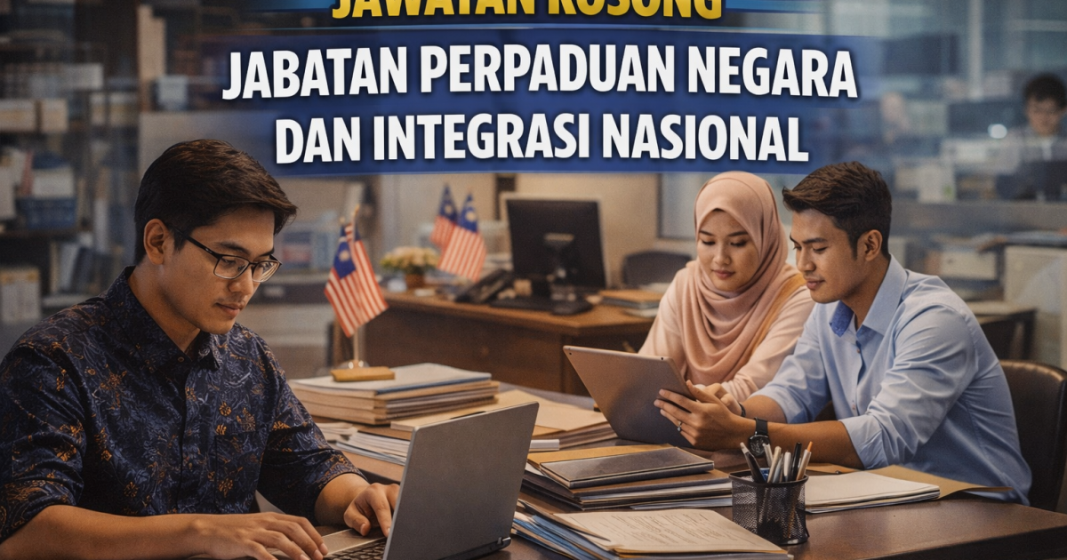 Jawatan Kosong Personel MySTEP Setara Gred 5 & Gred 1 JPNIN 2026