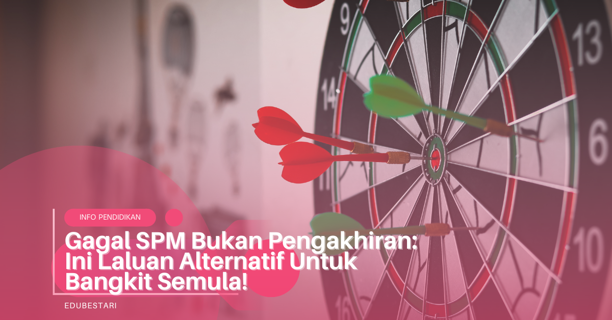 Gagal SPM Bukan Pengakhiran: Ini Laluan Alternatif Untuk Bangkit Semula!