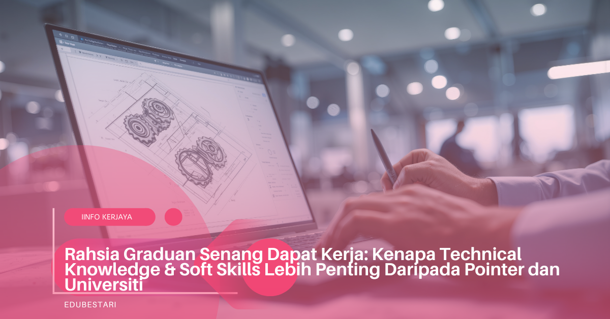 Rahsia Graduan Senang Dapat Kerja: Kenapa Technical Knowledge & Soft Skills Lebih Penting Daripada Pointer dan Universiti