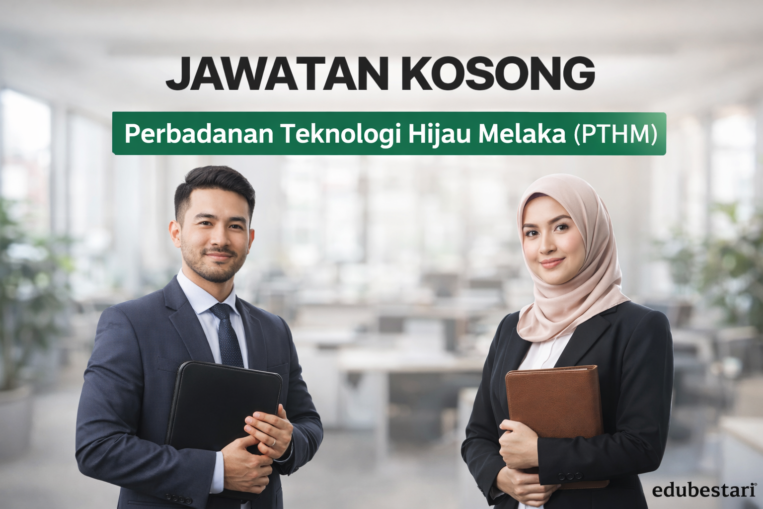Jawatan Kosong Perbadanan Teknologi Hijau Melaka (PTHM) 2026 – Pegawai & Penolong Pegawai Undang-Undang (Kontrak)