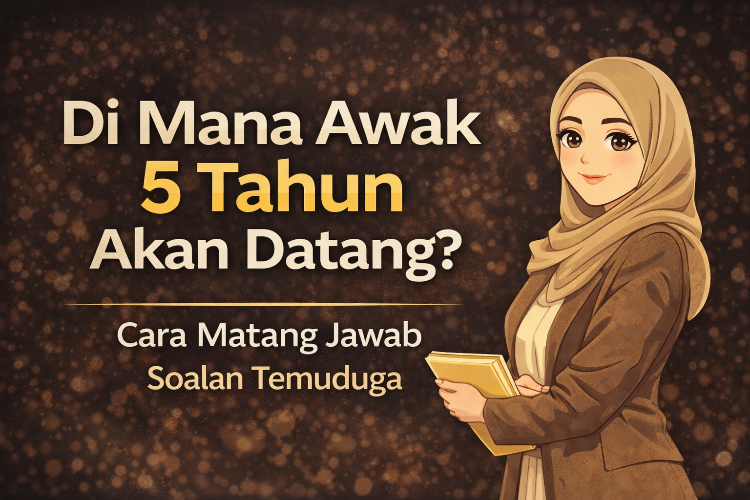 “Di Mana Awak 5 Tahun Akan Datang?”