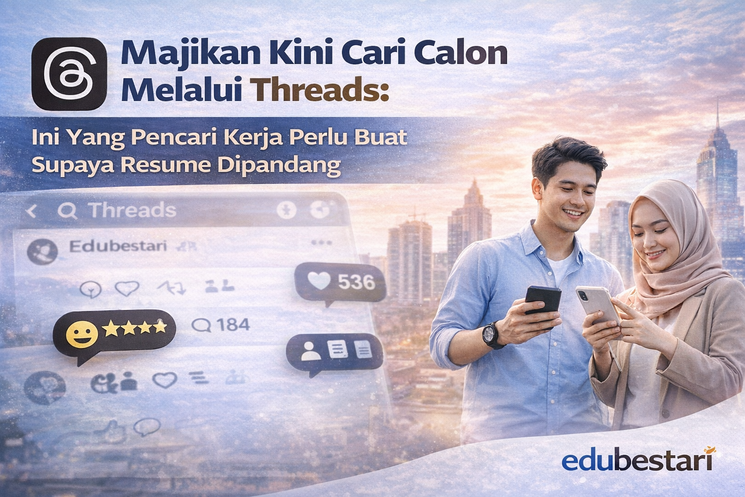 Majikan Kini Cari Calon Melalui Threads: Ini Yang Pencari Kerja Perlu Buat Supaya Resume Dipandang