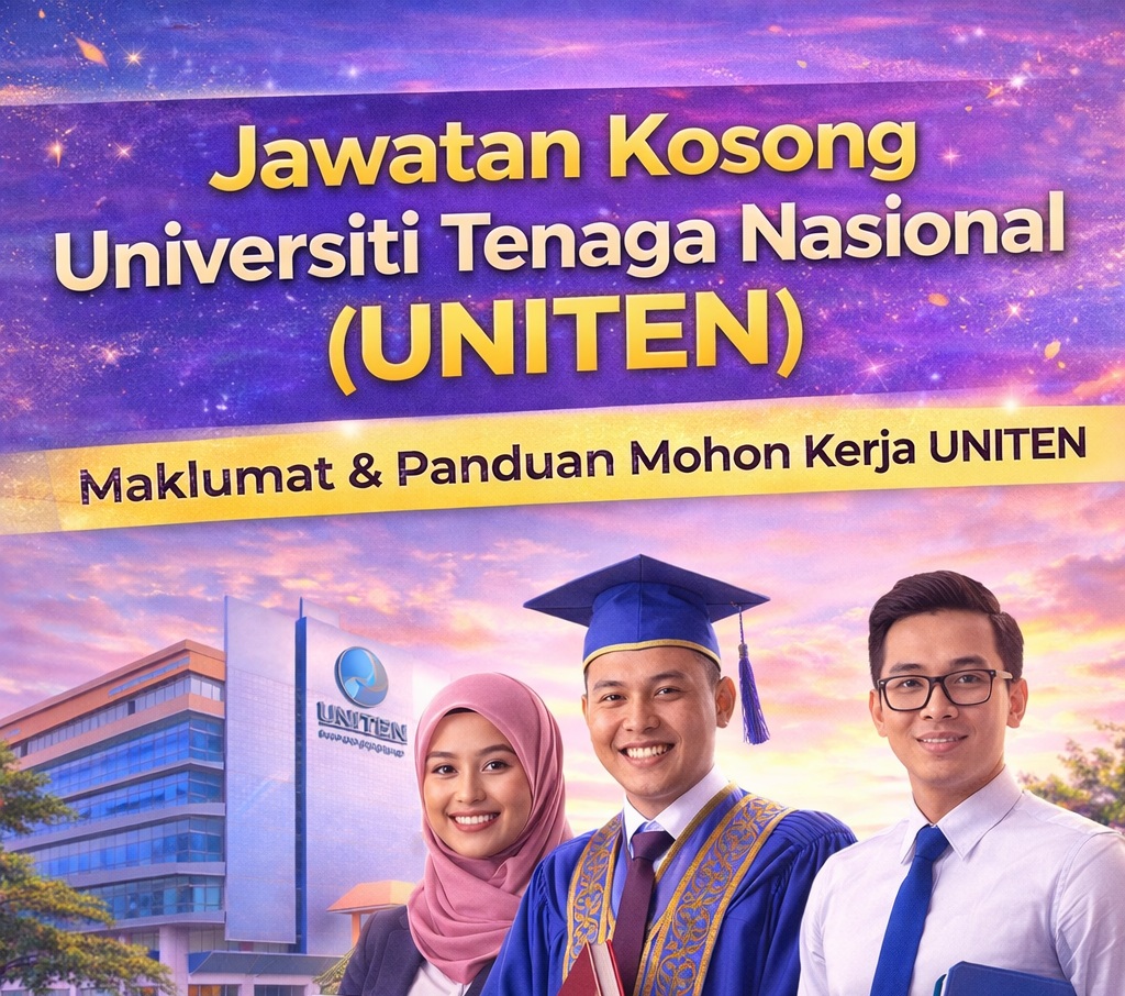 Jawatan Kosong Universiti Tenaga Nasional (UNITEN)