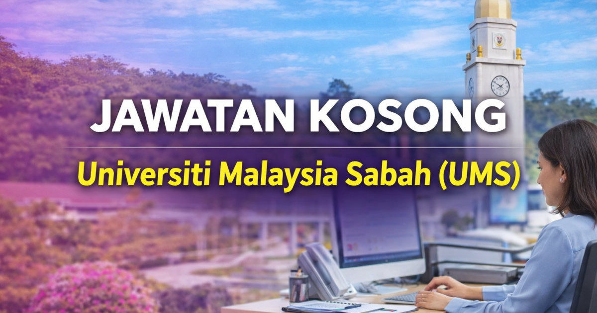 Jawatan Kosong Pembantu Tadbir N1 UMS 2026 (Fakulti Perubatan & Sains Kesihatan)