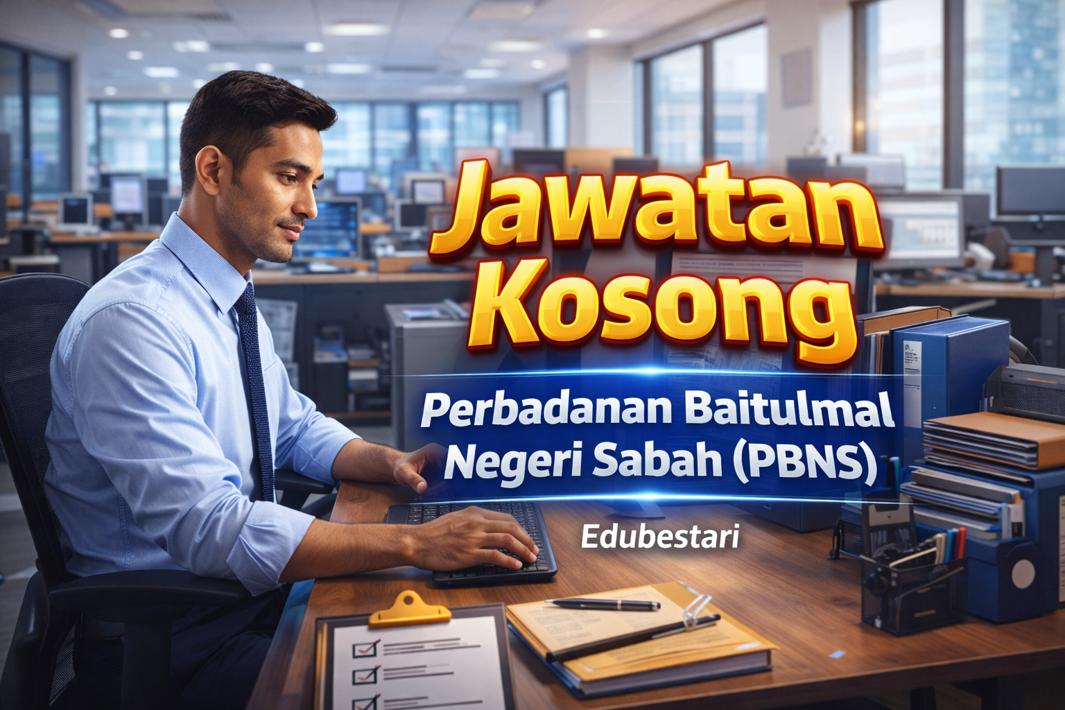 Pekerja Sambilan Harian PBNS: Syarat, Jawatan & Cara Mohon