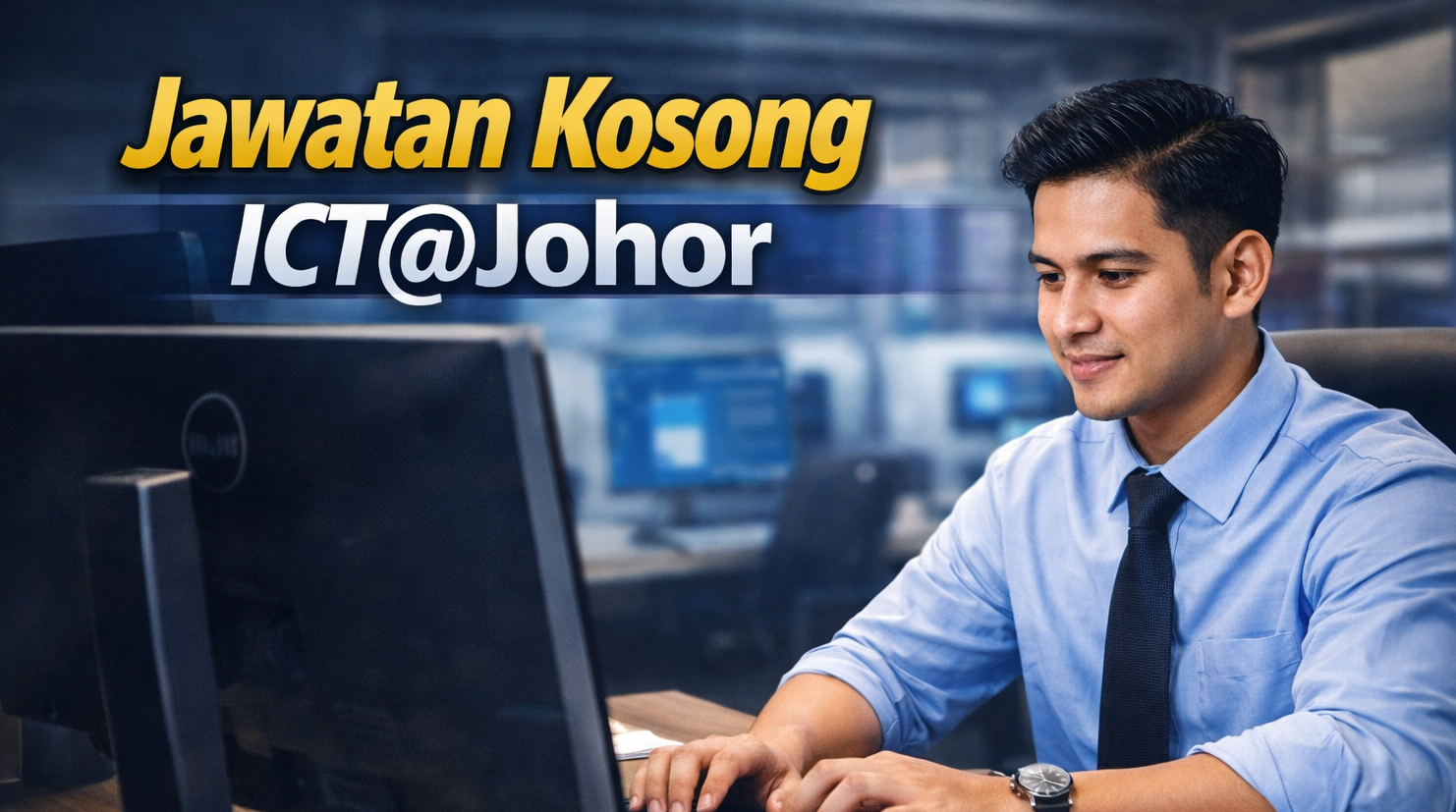 Jawatan Kosong ICT@Johor: Penolong Akauntan & Juruteknik Komputer (Kontrak)