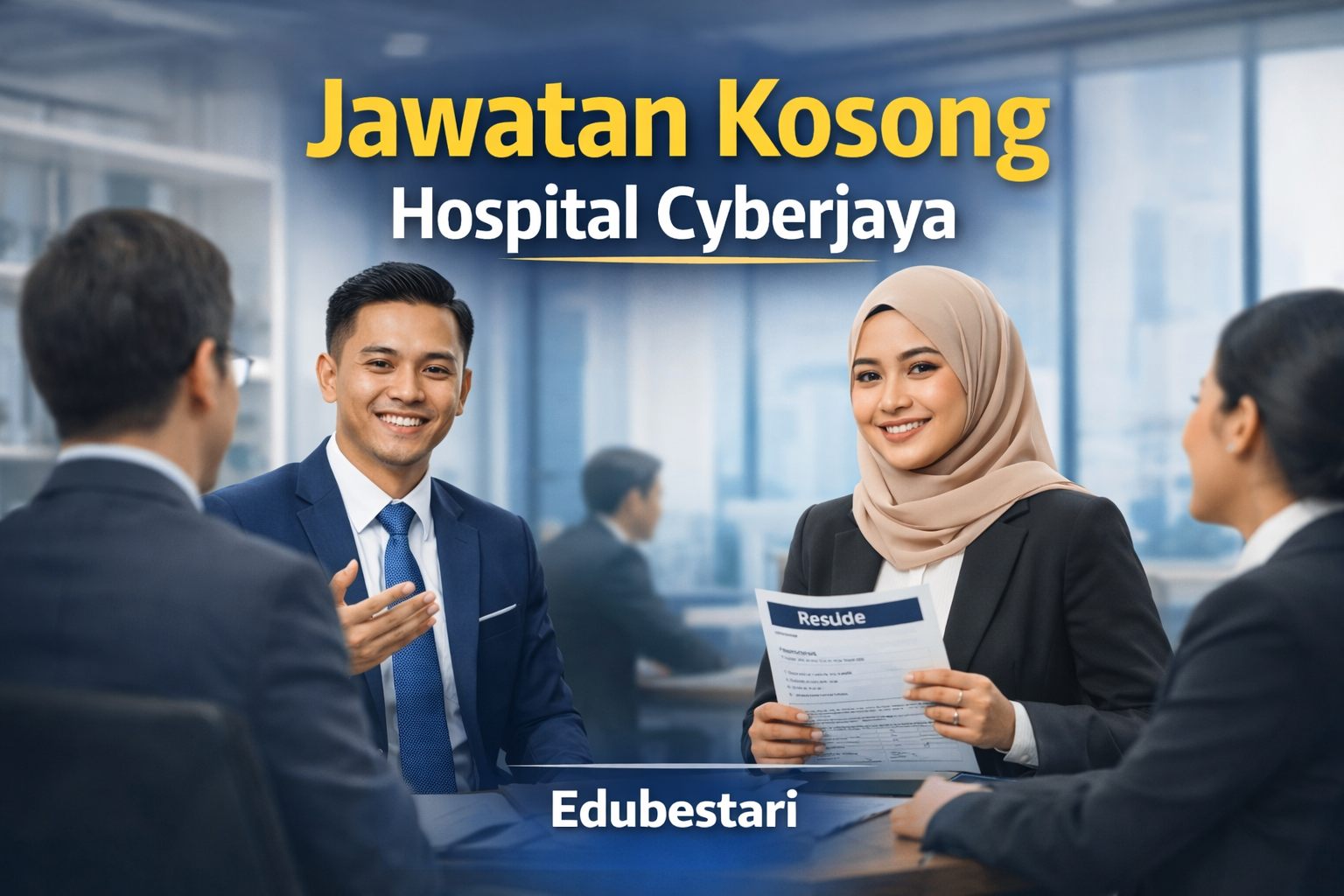 Jawatan Kosong MySTEP Hospital Cyberjaya 2026 (Setaraf SPM): Panduan Lengkap & Cara Mohon