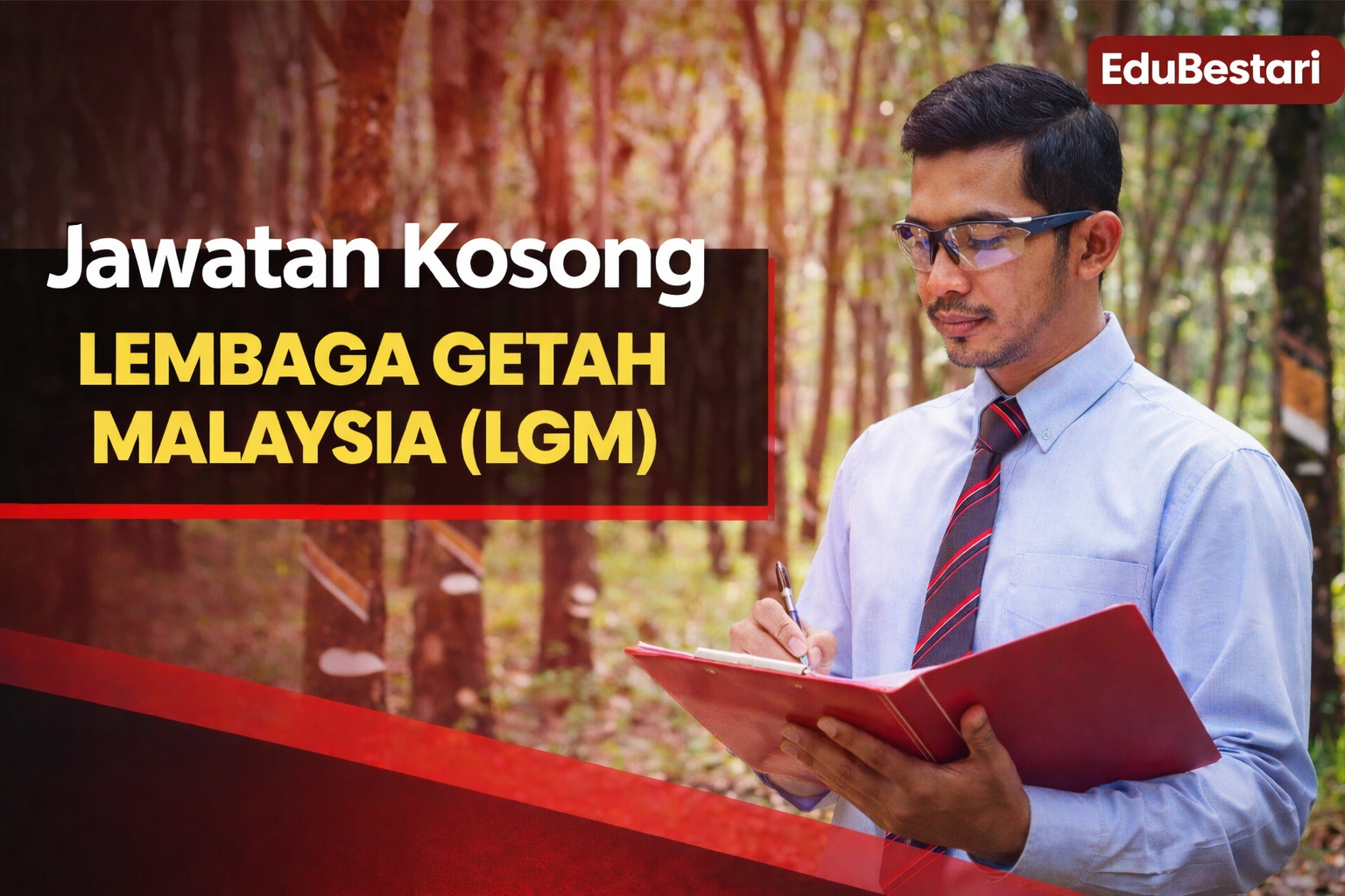 Jawatan Kosong Lembaga Getah Malaysia (LGM) 2026 – Gaji Hingga RM15,360, Mohon Sebelum 11 Mei