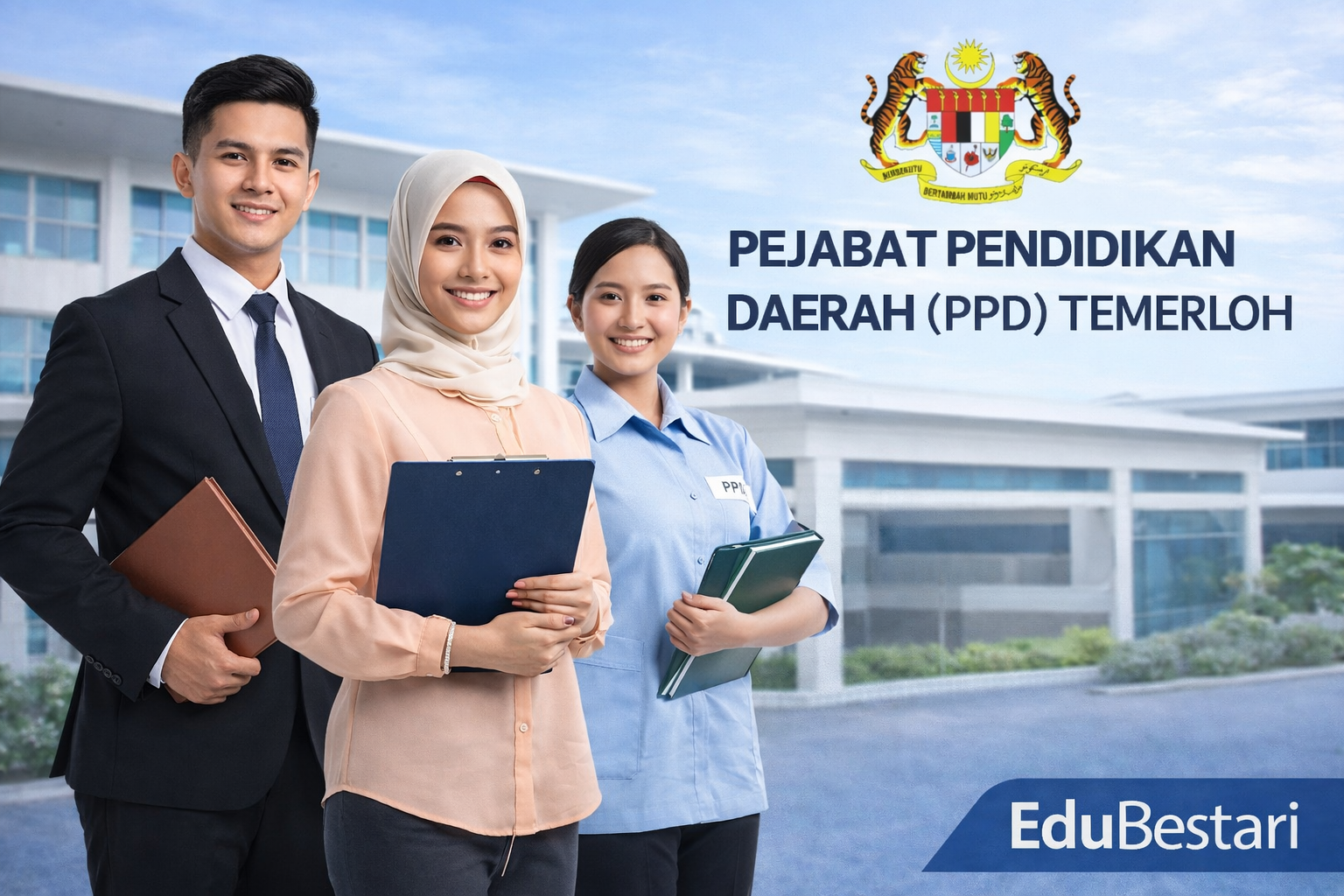 Jawatan Personel MySTEP PPD Temerloh: Guru Ganti, Pembantu Pengurusan Murid & Pembantu Pengurusan Pejabat