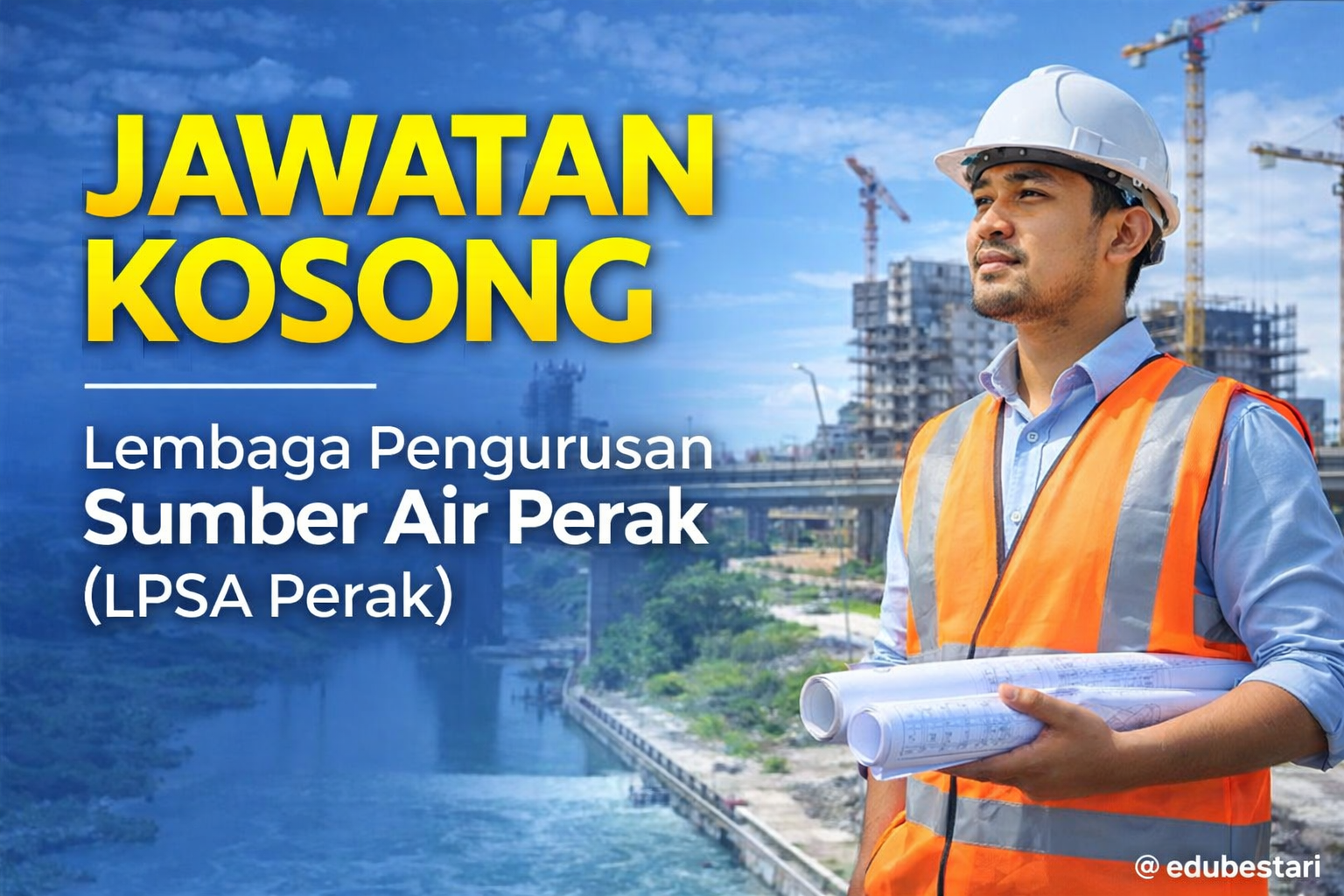 Jawatan Kosong LPSA Perak – Penolong Pegawai Perancang Bandar & Desa Gred JA5