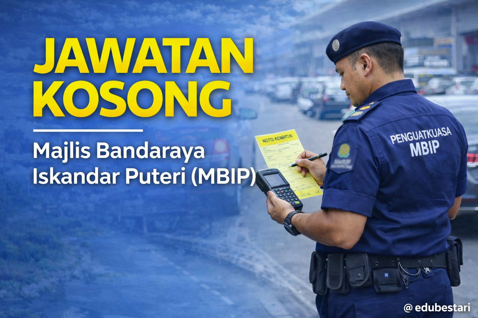 Jawatan Kosong MBIP – Penolong Pegawai Penguat Kuasa KP5 & Pembantu Penguat Kuasa KP1