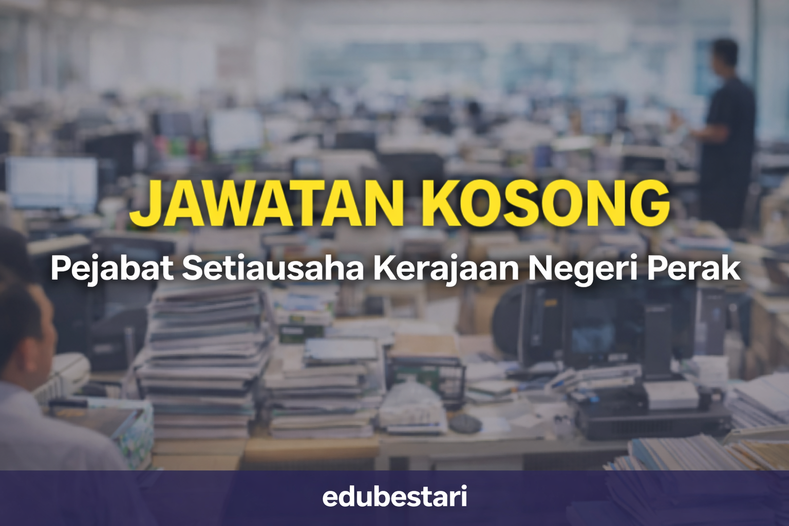 Jawatan Kosong MySTEP 2026 – Pejabat Setiausaha Kerajaan Negeri Perak