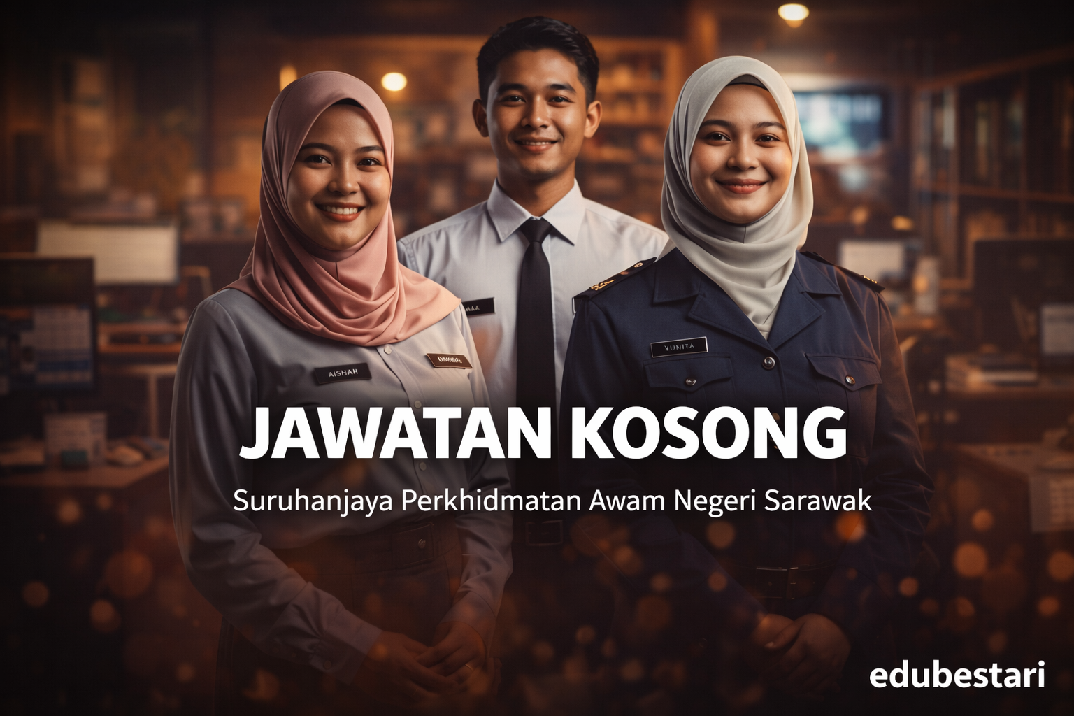 Jawatan Kosong Kerajaan Negeri Sarawak (SPANS): Pelbagai Jawatan Tetap Dibuka Melalui e-Recruitment