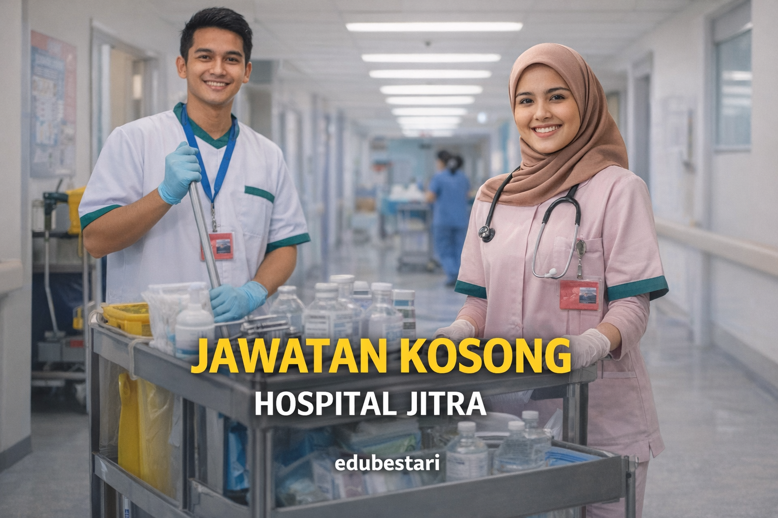 Jawatan Kosong MySTEP Hospital Jitra 2026: Pembantu Perawatan Kesihatan & Pembantu Khidmat Am (Lepasan SPM)