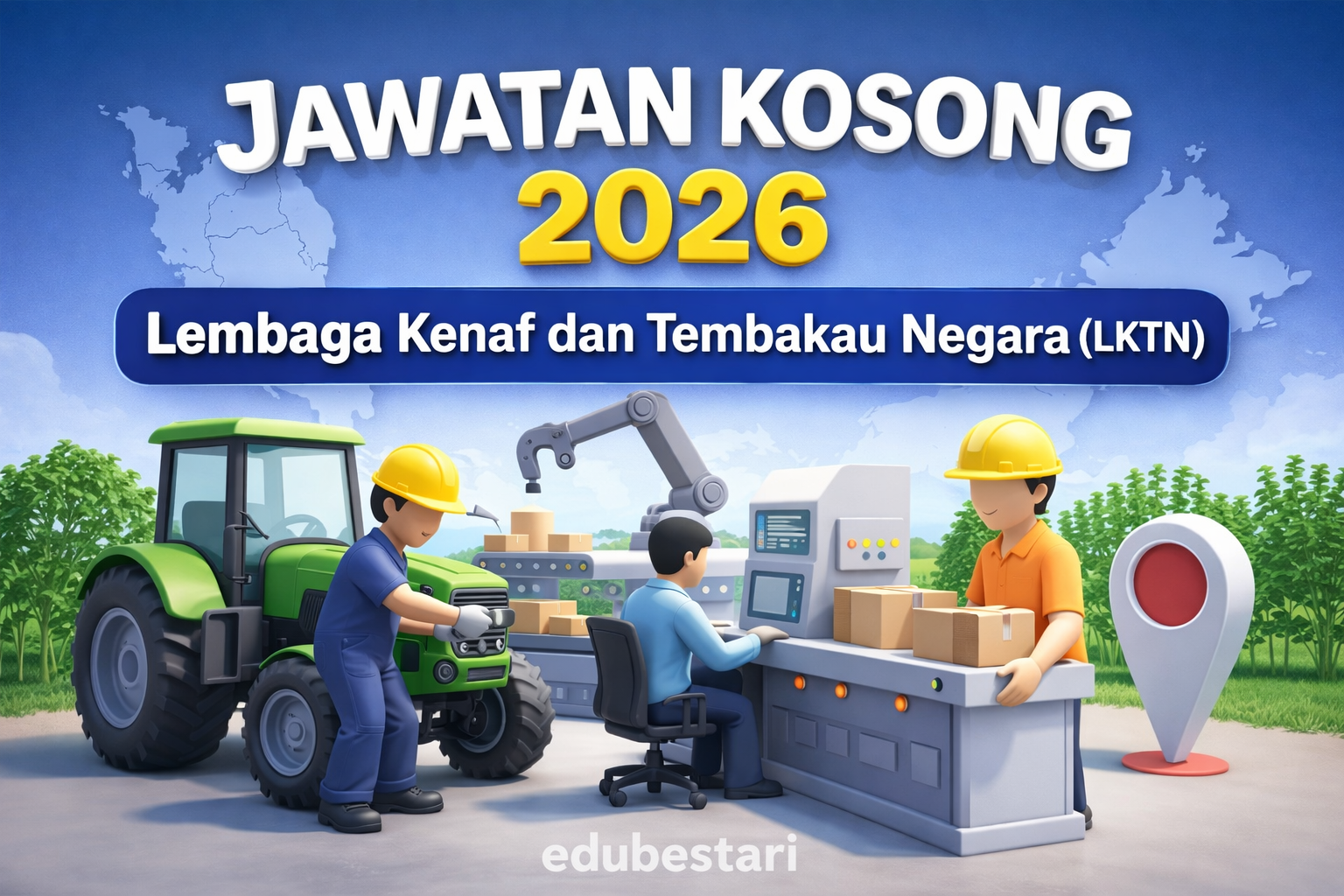 Jawatan Kosong LKTN 2026 Dibuka: Peluang Kerja Tetap Untuk Lepasan SPM, Sijil & Diploma