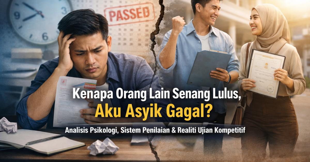 Kenapa Orang Lain Senang Lulus, Aku Asyik Gagal?