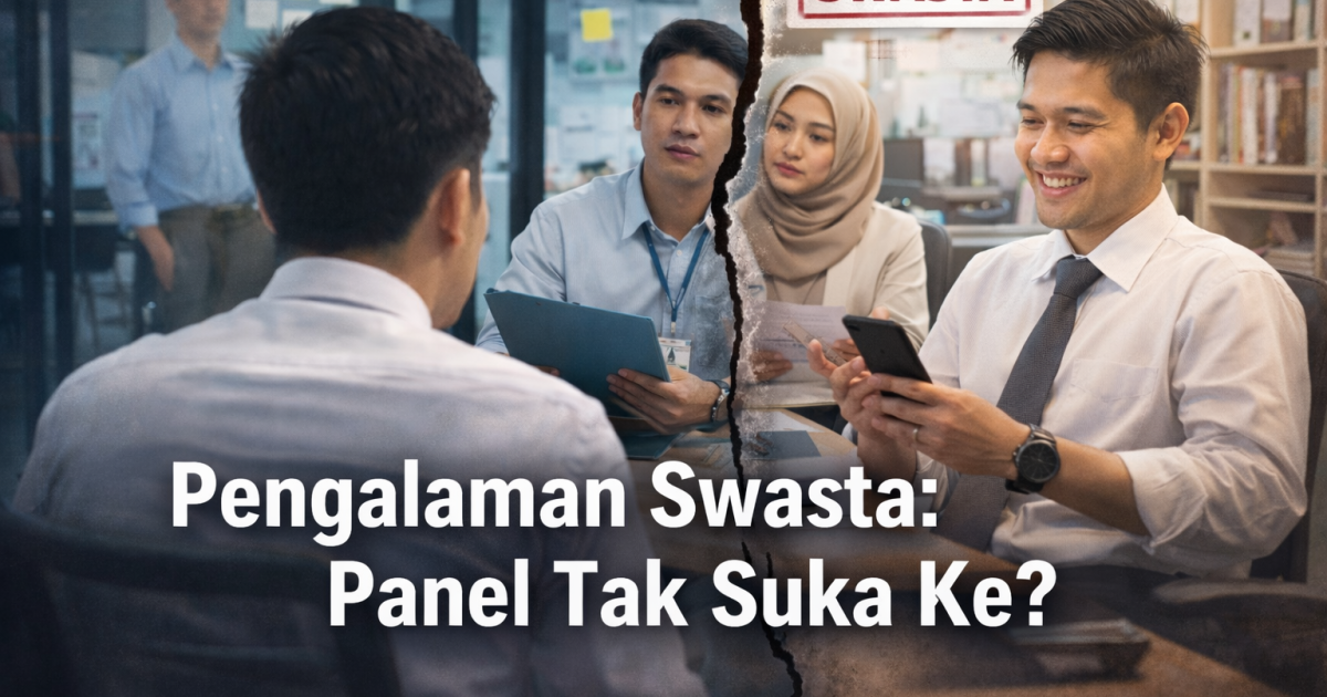 Kalau Ada Pengalaman Swasta, Panel Tak Suka Ke? Ini Realiti Sebenar Penilaian Panel Temuduga