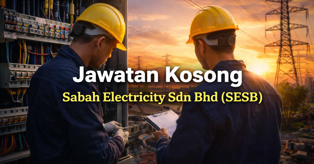Jawatan Kosong SESB 2026: Technician (TE05–12) Dibuka – Mohon Segera