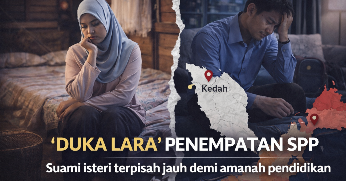 Isu “Duka Lara” Penempatan SPP: Suami Isteri Terpisah Jauh Demi Amanah Pendidikan