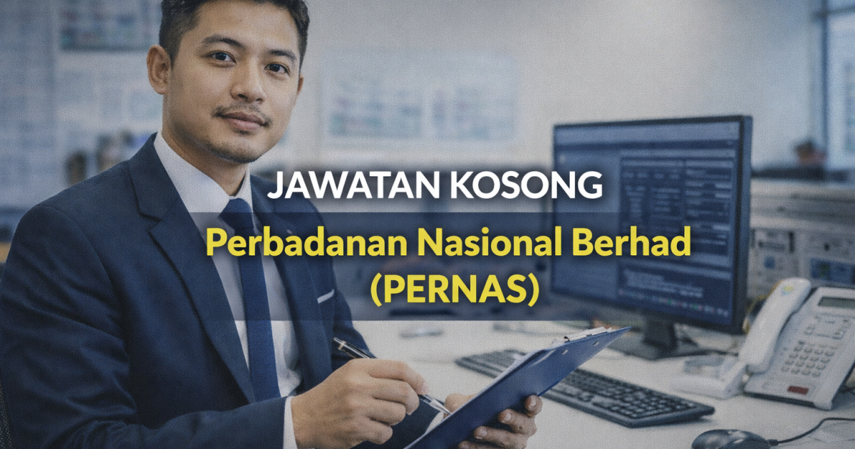 Jawatan Kosong Executive, Company Secretarial Department di Perbadanan Nasional Berhad (PERNAS)
