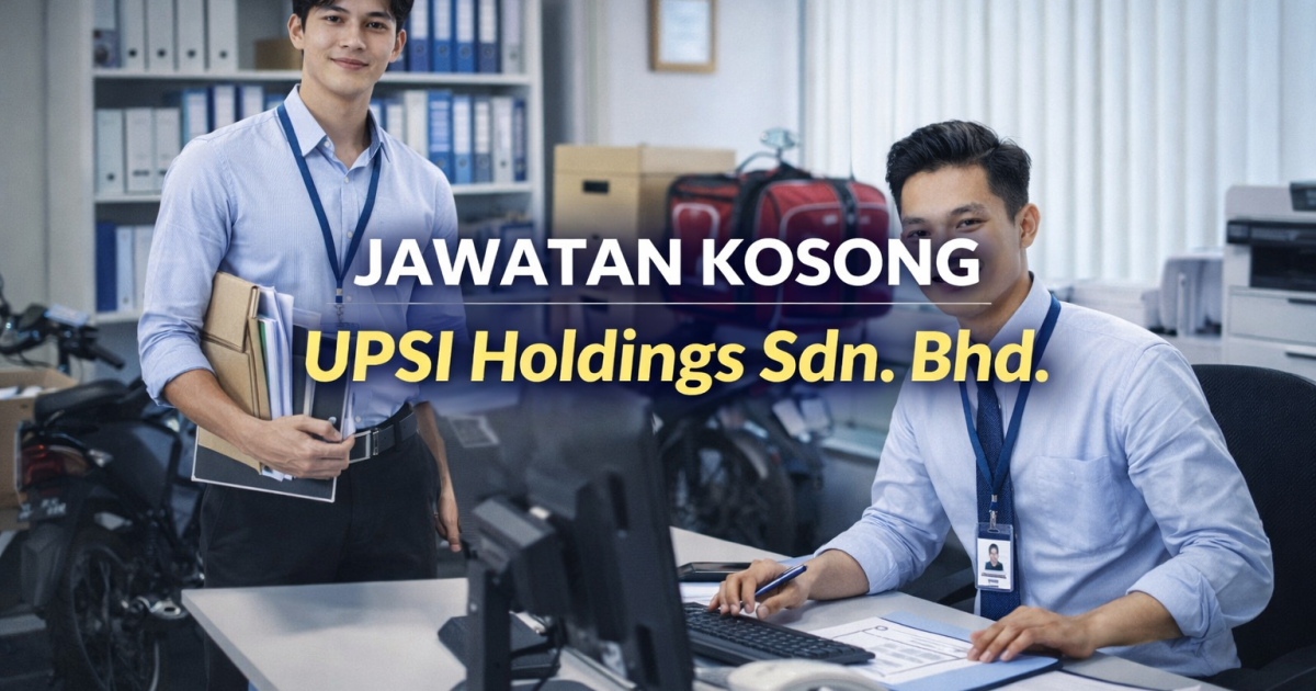 Jawatan Kosong Kerani Pentadbiran cum Dispatch UPSI Holdings 2026
