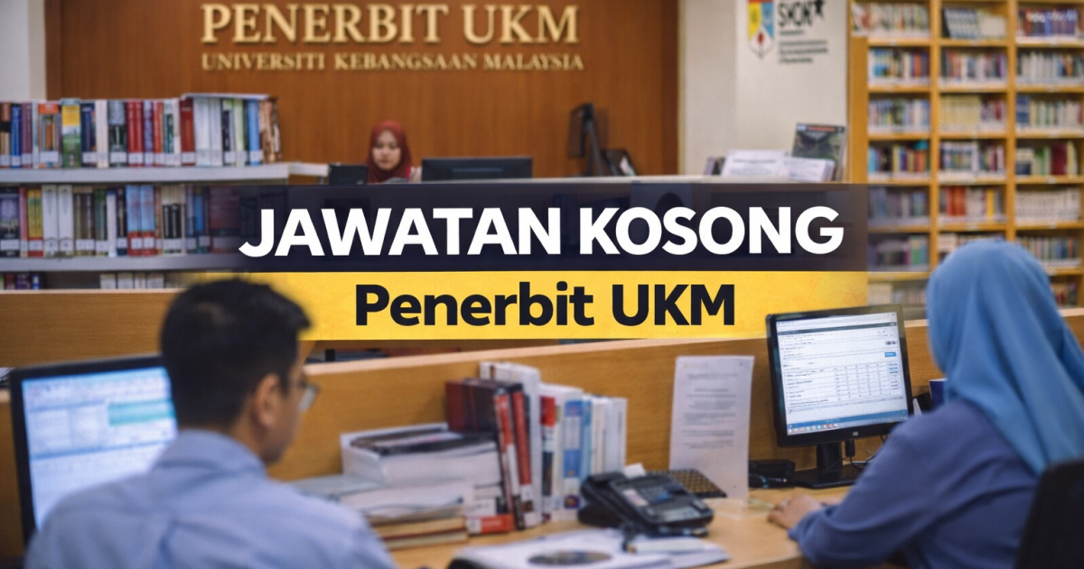 Jawatan Kosong Penerbit UKM 2026: Pembantu Tadbir (Perkeranian/Operasi) Gred N1