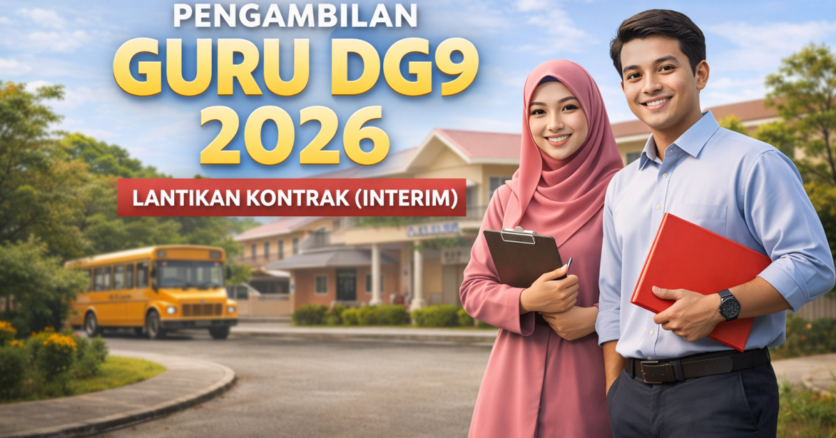 Pengambilan Pegawai Perkhidmatan Pendidikan (PPP) Gred DG9 SPP. Panduan & Syarat