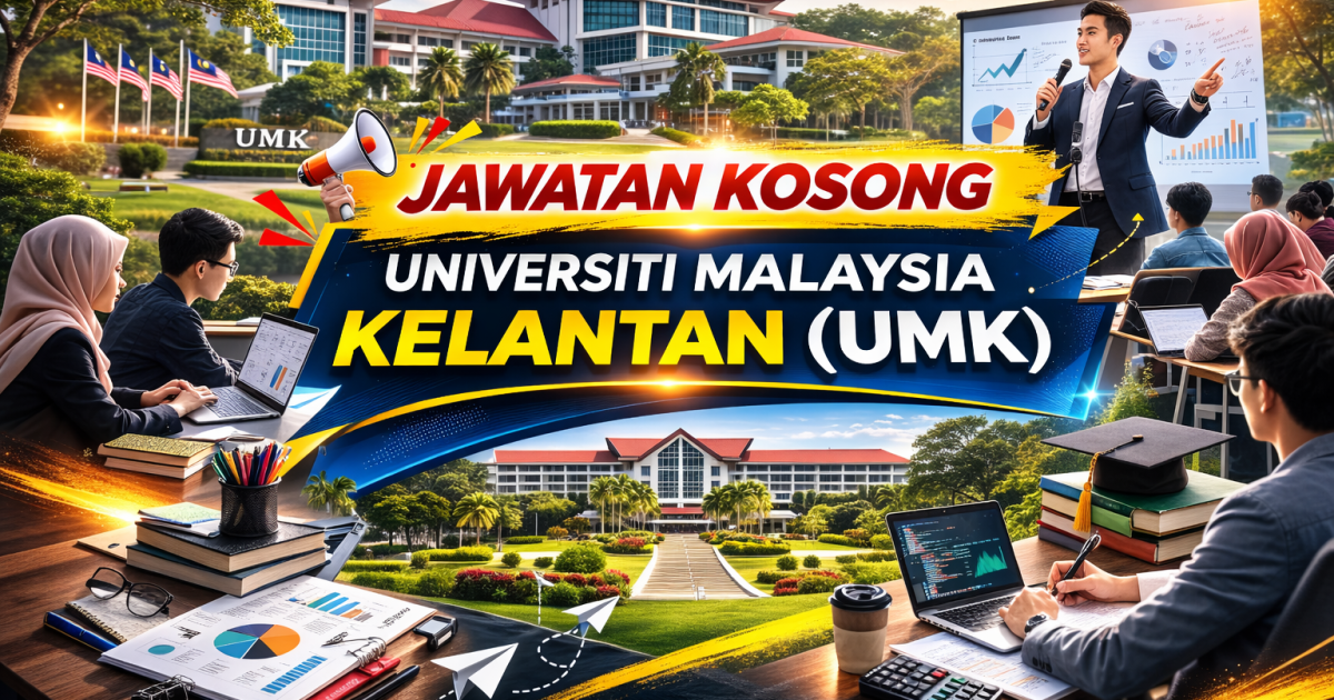 Jawatan Kosong UMK 2026