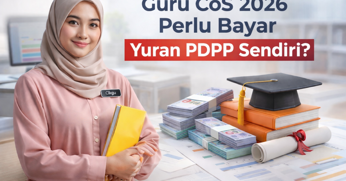 Isu Yuran PDPP Guru CoS KPM 2026: Kenapa Calon Perlu Bayar Sendiri?