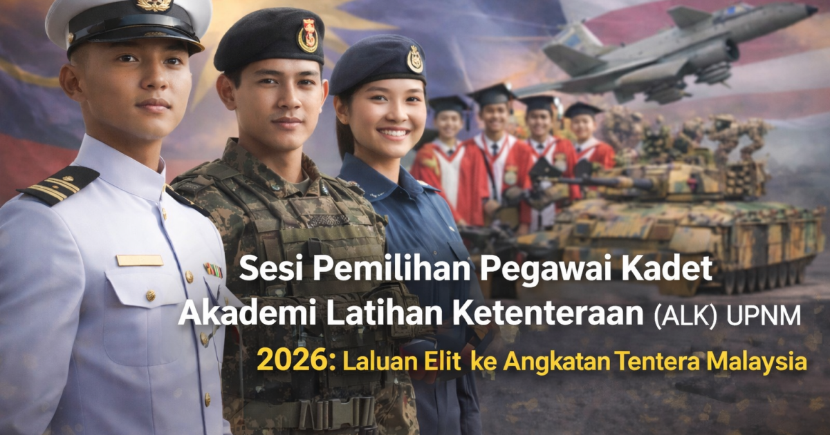 Sesi Pemilihan Pegawai Kadet Akademi Latihan Ketenteraan (ALK) UPNM 2026: Laluan Elit Ke Angkatan Tentera Malaysia