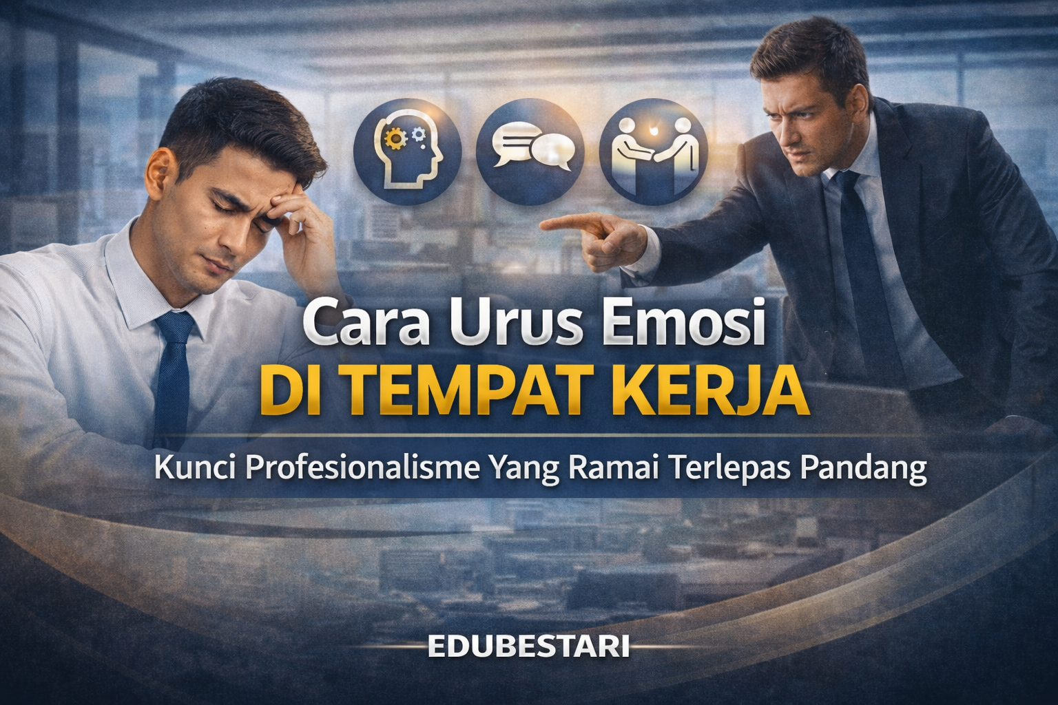 Cara Urus Emosi di Tempat Kerja: Kunci Profesionalisme Yang Ramai Terlepas Pandang