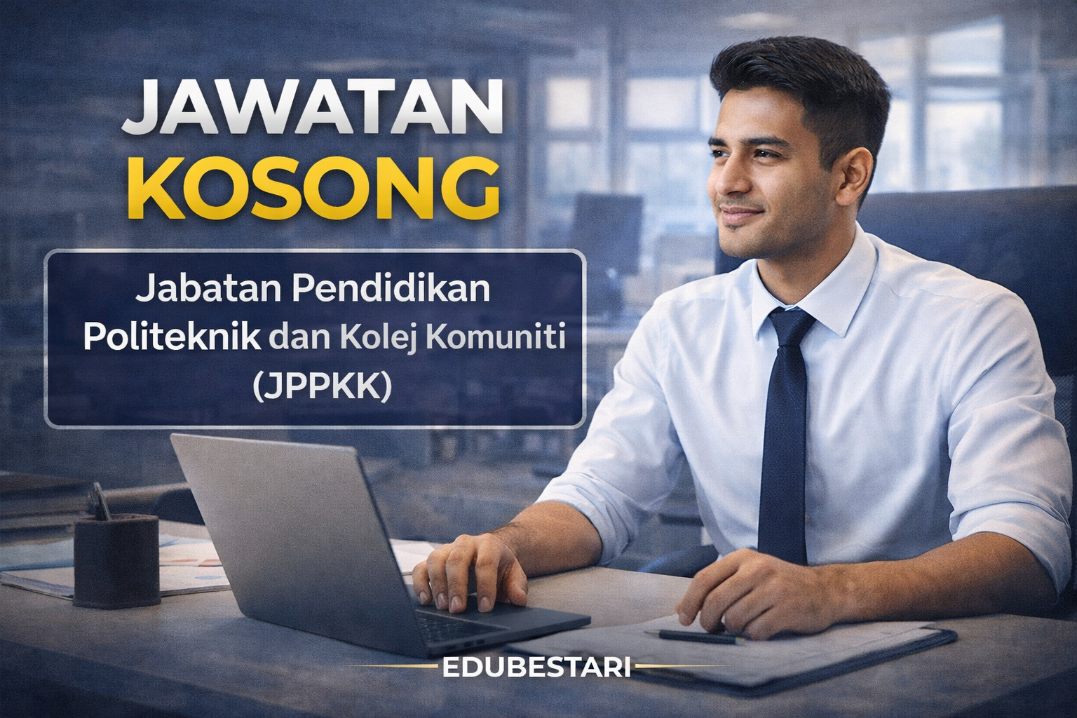 Jawatan Kosong MySTEP Pembantu Tadbir (SPM) JPPKK 2026 – Gaji RM1,900 Di Sarawak