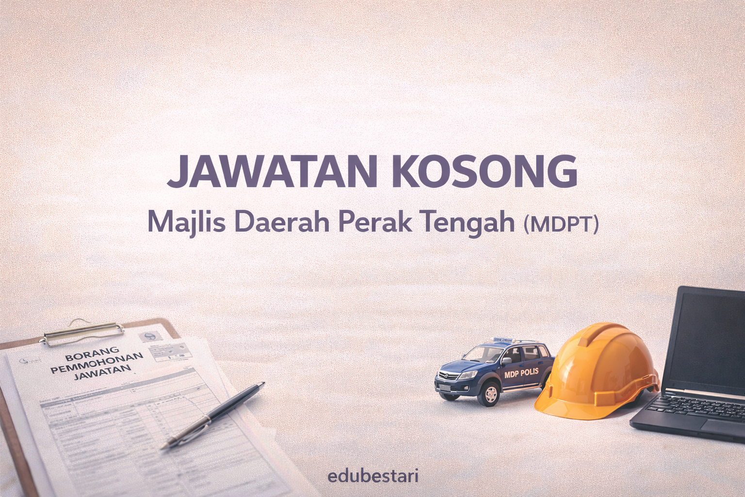Jawatan Kosong MDPT 2026: Peluang Tetap & Kontrak di Majlis Daerah Perak Tengah