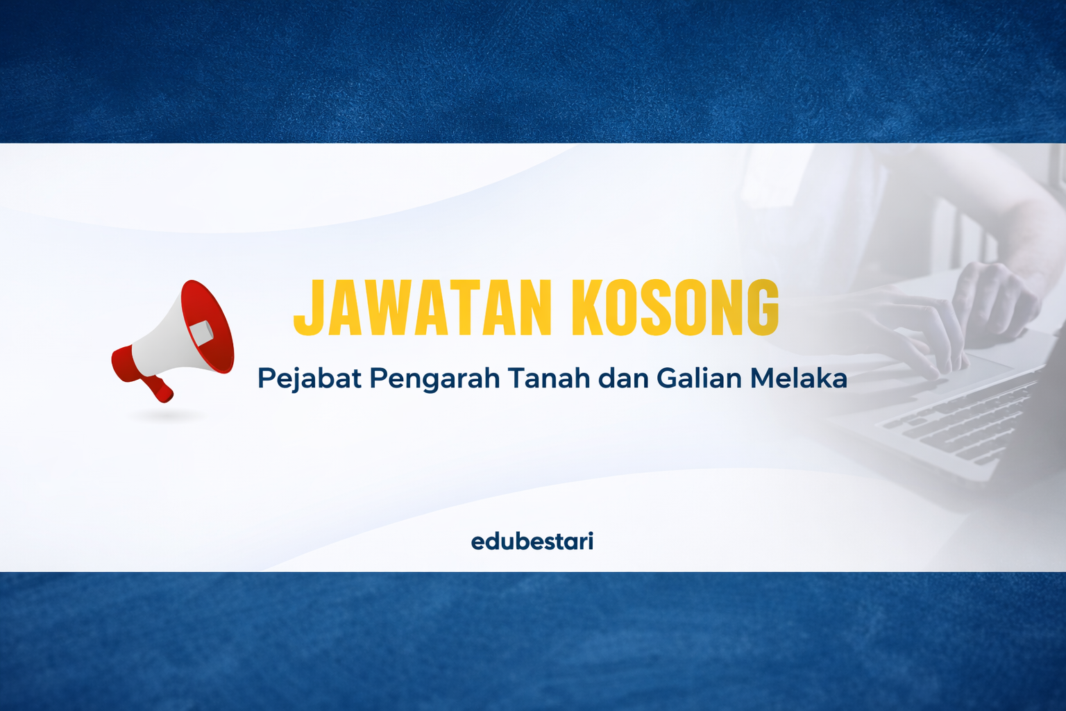 Jawatan Kosong Pembantu Tadbir (P/O) Gred N1 (PSH) di Pejabat Pengarah Tanah dan Galian Melaka – Mohon Sebelum 6 Februari