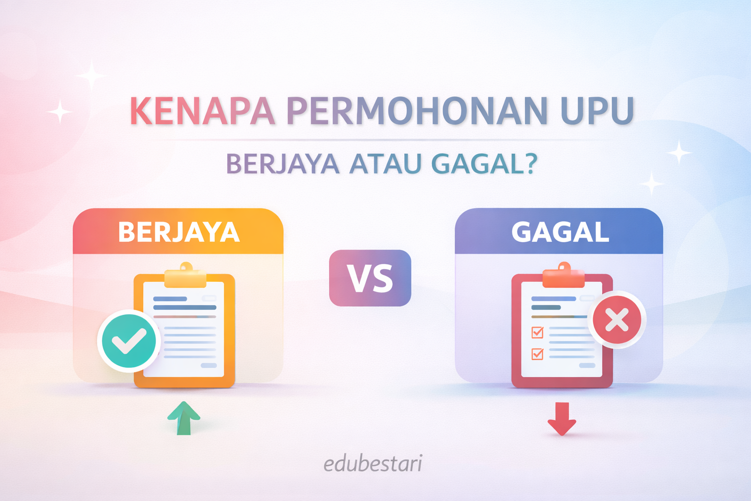 Kenapa Permohonan UPU Berjaya atau Gagal? Ini 5 Faktor Penentu Yang Ramai Pelajar Terlepas Pandang
