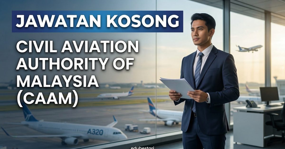 Jawatan Kosong CAAM 2026: Aerodrome Safety Inspector, ATS Safety Inspector & ATC Inspector