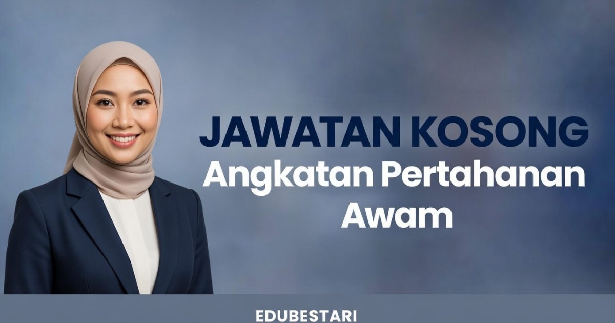 Jawatan Kosong Penolong Pegawai Eksekutif (IT) MySTEP – Angkatan Pertahanan Awam, Jabatan Perdana Menteri
