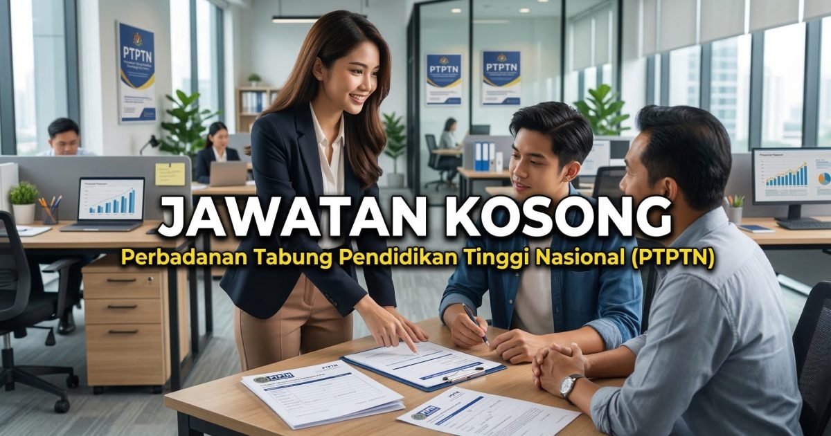 Jawatan Kosong PTPTN 2026: Eksekutif Jualan (EJ) Kontrak – Gaji RM1,700 + Komisen
