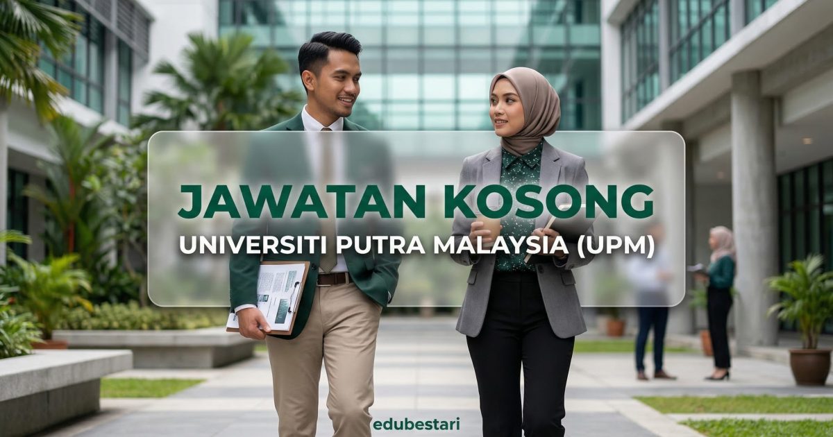 Jawatan Kosong UPM 2026: Pegawai Eksekutif Gred PE5 Dibuka (Gaji RM1,900)