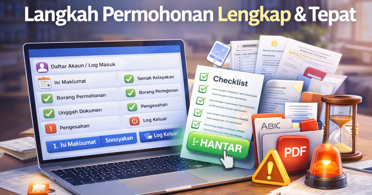 Panduan Langkah Permohonan Guru Contract of Service (CoS) KPM 2026 — Semak & Hantar Tanpa Gagal
