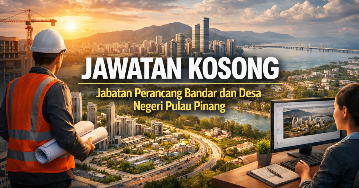 Jawatan Kosong MySTEP Pulau Pinang 2026 – Personel MySTEP JPBD Negeri Pulau Pinang (Gaji RM1,700)