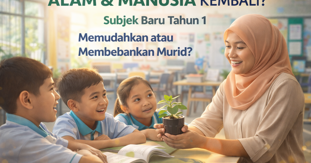 Kembalinya Alam & Manusia: Adakah Gabungan Subjek Ini Membebankan atau Memudahkan Murid Tahun 1?