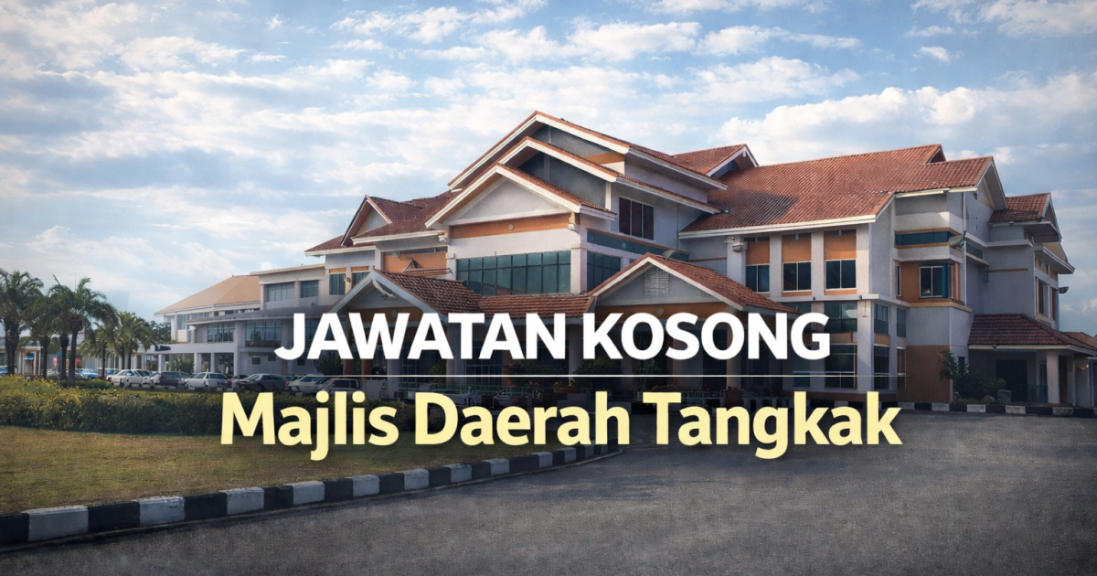 Jawatan Kosong Majlis Daerah Tangkak 2026: Permohonan Pembantu Penguatkuasa KP1 Dibuka