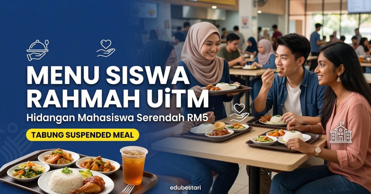UiTM Lancar Inisiatif Menu Siswa Rahmah & Tabung Suspended Meal Untuk Bantu Mahasiswa