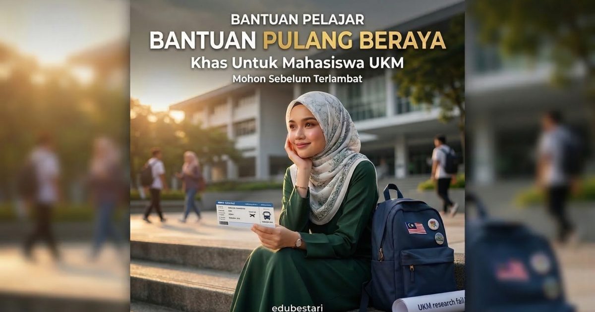 Bantuan Pulang Beraya MAIWP 2026 Untuk Mahasiswa UKM Dibuka – Semak Syarat & Cara Mohon