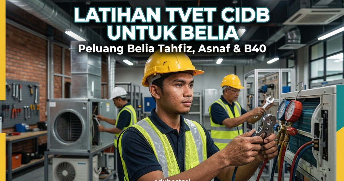 Program Latihan TVET CIDB Kepada Belia 2026: Peluang Untuk Belia Tahfiz, Asnaf & B40