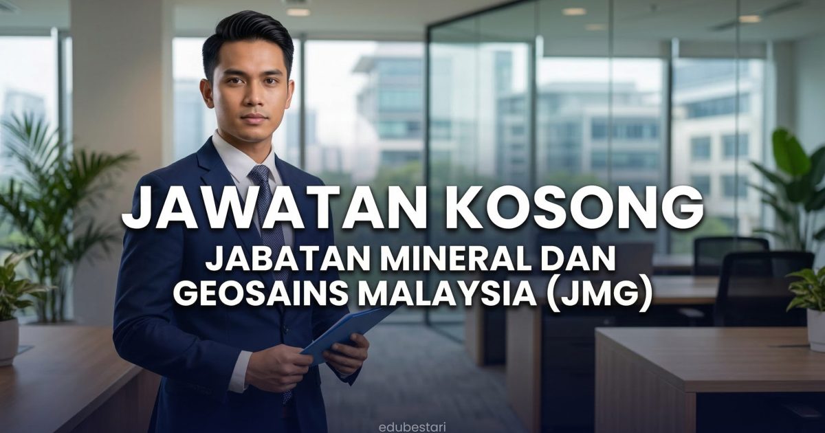 Jawatan Kosong MySTEP Jabatan Mineral dan Geosains Malaysia 2026 (Putrajaya) – Mohon Sekarang