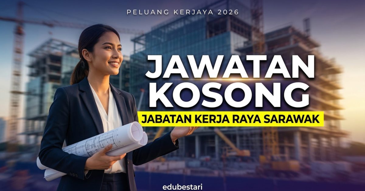 Jawatan Kosong Arkitek JKR Sarawak 2026 (Gred J9) – Permohonan Dibuka Sekarang