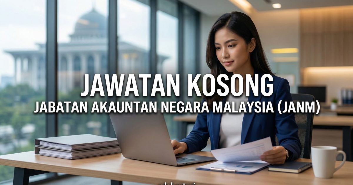 Jawatan Kosong JANM 2026: Peluang MySTEP Putrajaya (Gaji RM2,100 – RM2,300)